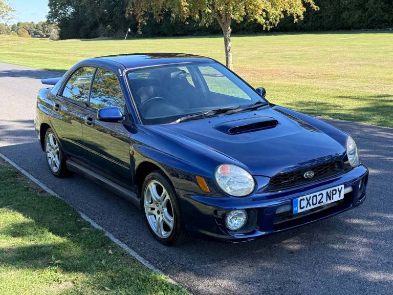 2002 Subaru Impreza 2.0 WRX 4WD 4dr UK BUGEYE SALOON Petrol Manual