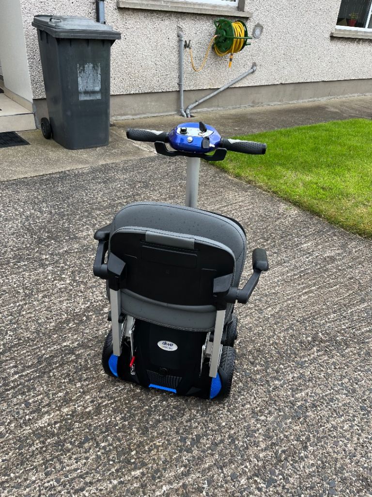 Drive Medical Folding Mobility Scooter - Blue & Grey
