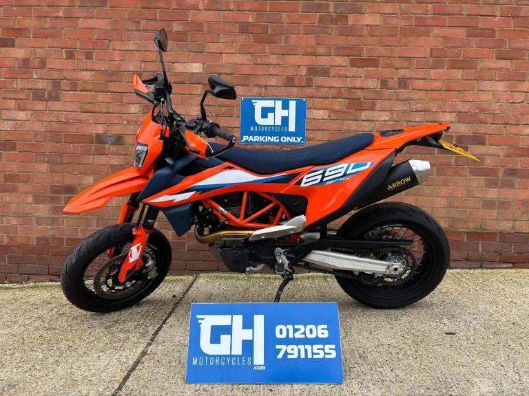2024 KTM 690 SMC R - LOVELY CONDITION - ARROW EXHAUST - 3,556 MILES - SERVICED
