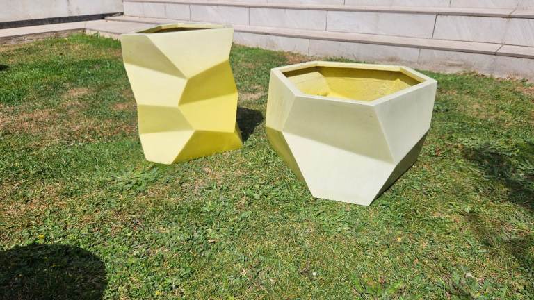 Habitat Geometric plant pots