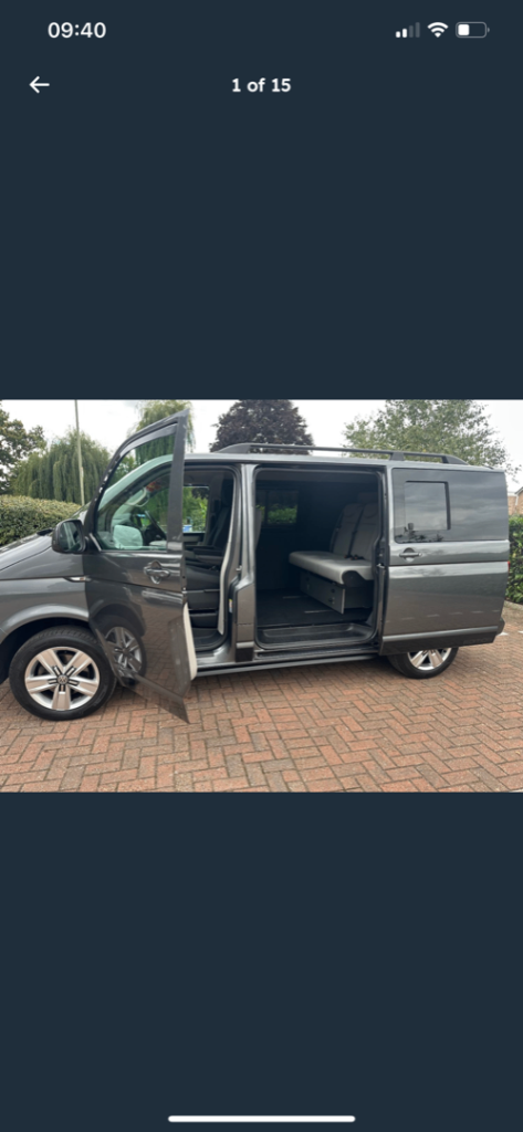 Volkswagen camper Kombi - Highline -6 seat -2 berth -reluctant sale 