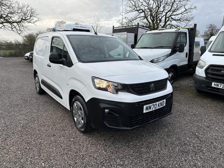 PEUGEOT PARTNER TEMPERATURE CONTROLLED FRIDGE VAN -30 C 2020