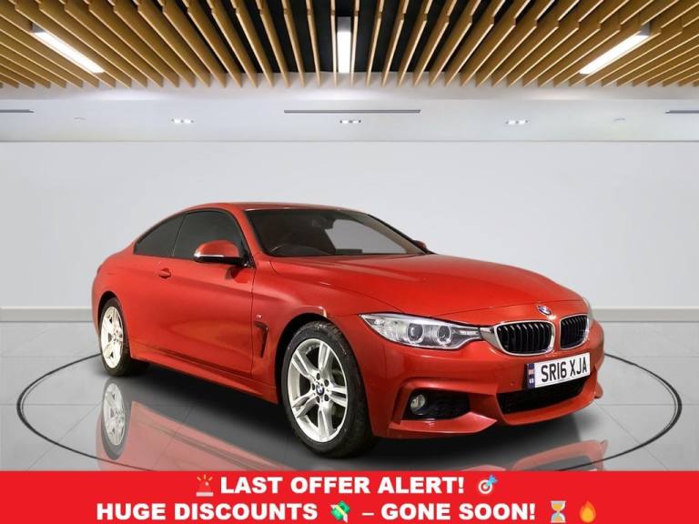 2016 BMW 4 Series 420d [190] xDrive M Sport 2dr Auto [Prof Media] COUPE DIESEL Automatic
