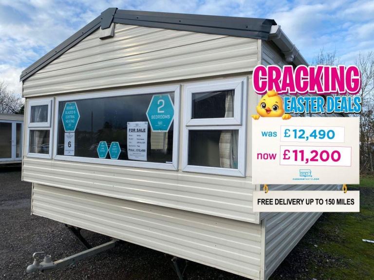 2 Bed 2019 Static Caravan - DG & CH - Offsite for Own Land, Farms, Self Build