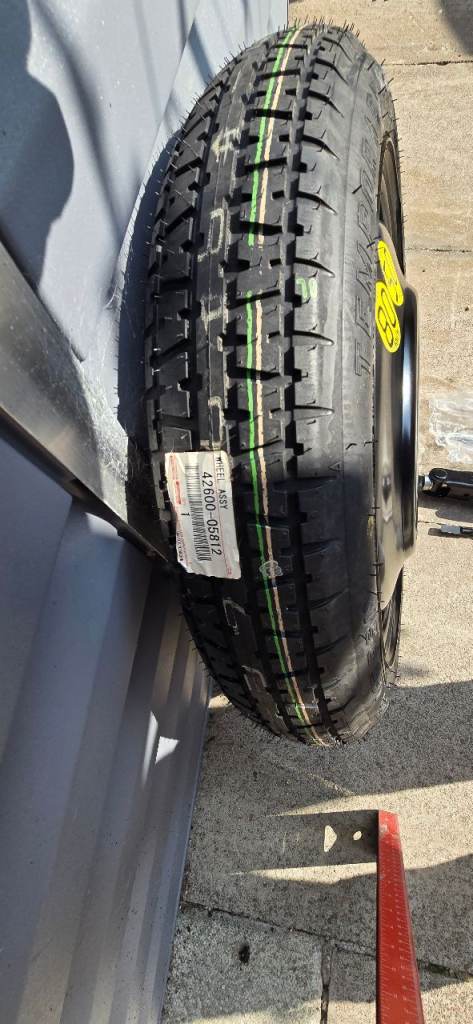 Toyota corolla spare tyre