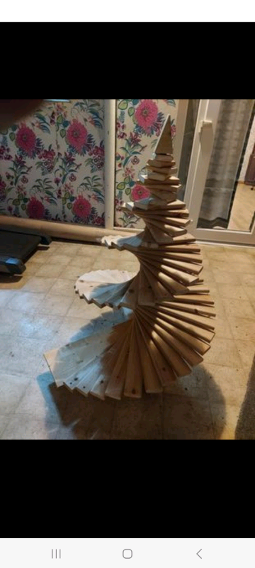 WOODEN CHRISTMAS TREE 
