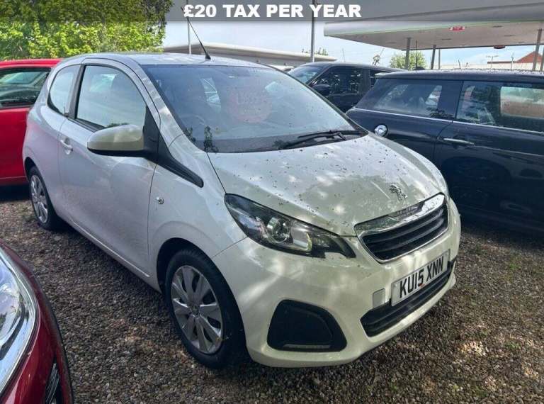 2015 Peugeot 108 1.0 Active 3dr HATCHBACK PETROL Manual