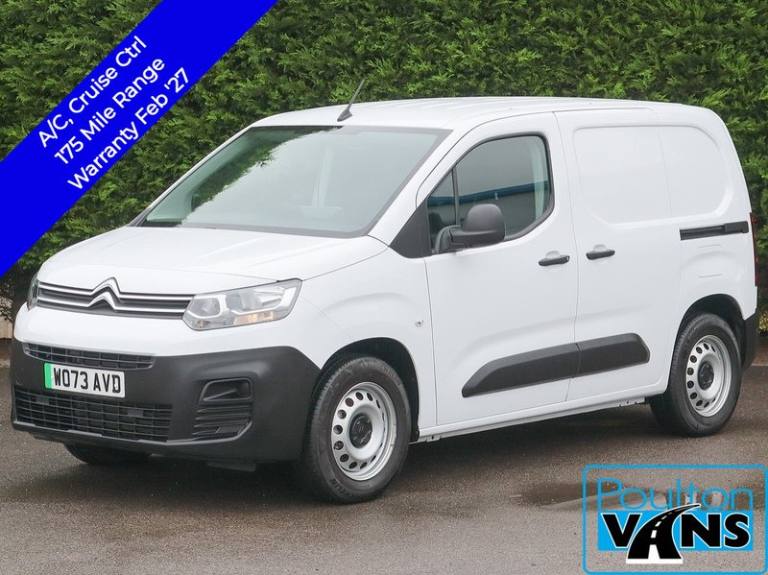 2024 Citroen Berlingo 800 Enterprise M 50KW 7.4KW Charger 136BHP Electric AUTO M SWB VAN, Warrant...