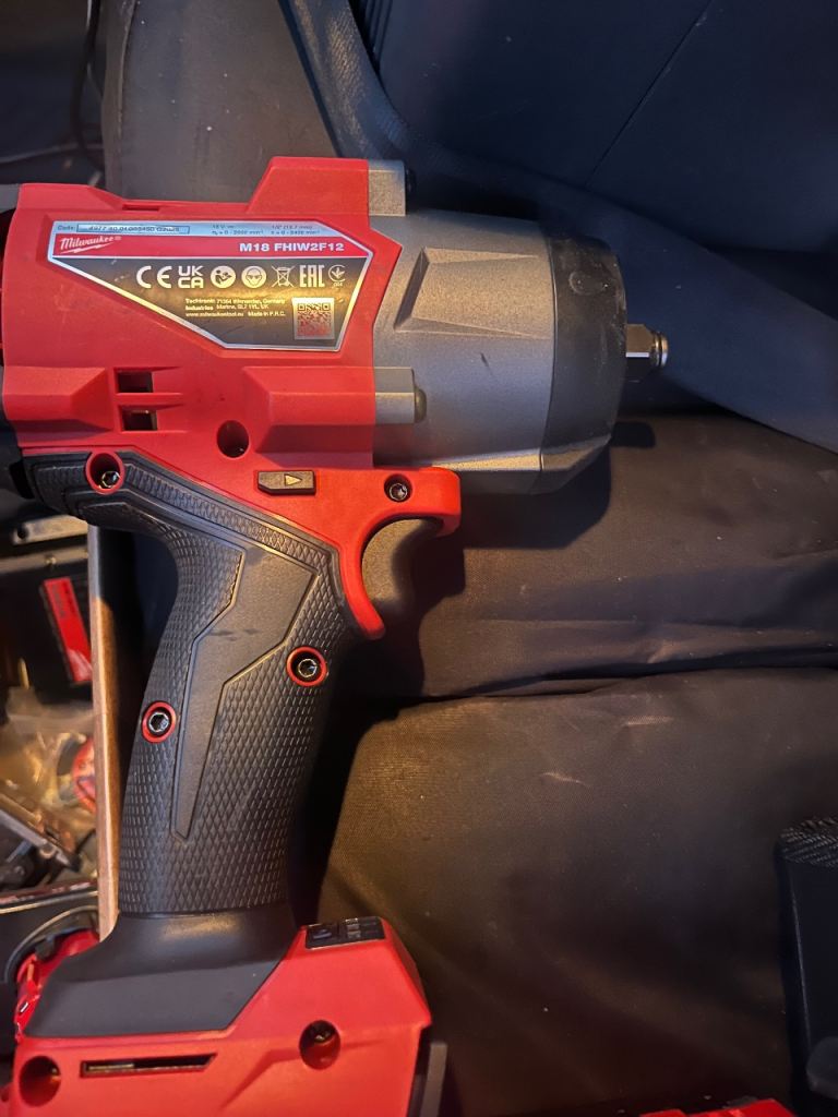 Milwaukee high out put 1/2 drive f17 not f12 model 