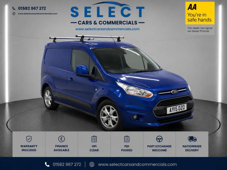 2015 Ford Transit Connect 1.6 TDCi 115ps Limited Van PANEL VAN DIESEL Manual