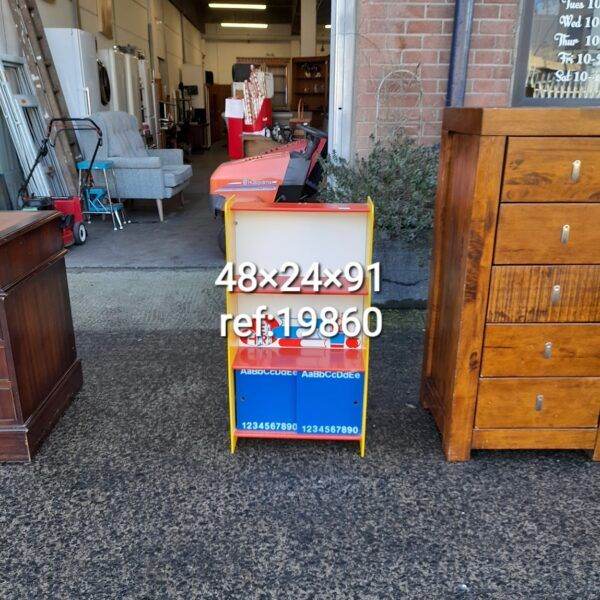 Kids colourful bookcase, Ref:19860 £15.00