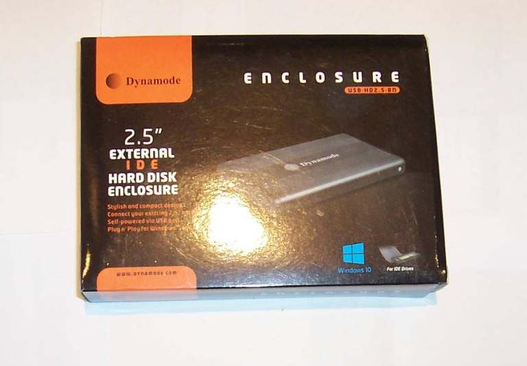 Dynamode USB-HD2.5 2.5-inch External USB2.0 Hard Disk Enclosure 