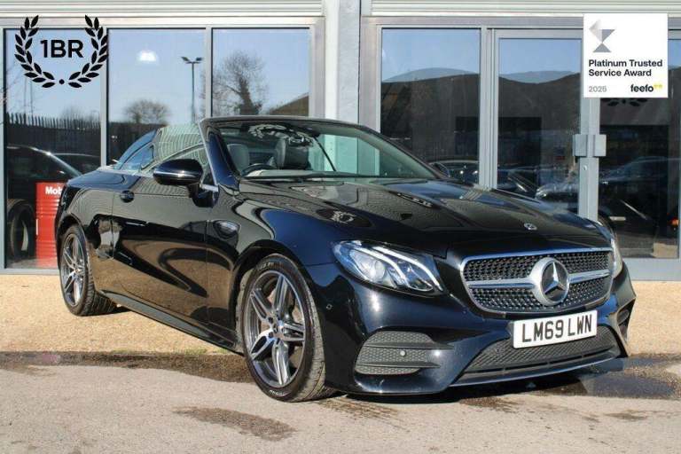 2019 Mercedes-Benz E Class 2.0 E300 GPF AMG Line Cabriolet 2dr Petrol G-Tronic+ Euro 6 (s/s) (245...