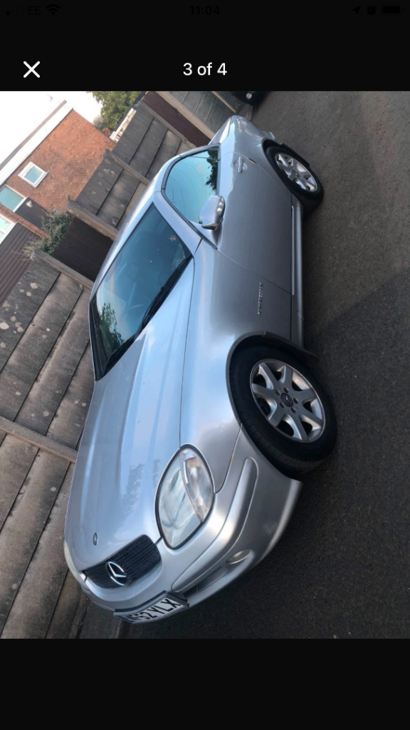 Mercedes-Benz, SLK, Convertible, 2003, Semi-Auto, 1998 (cc), 2 doors