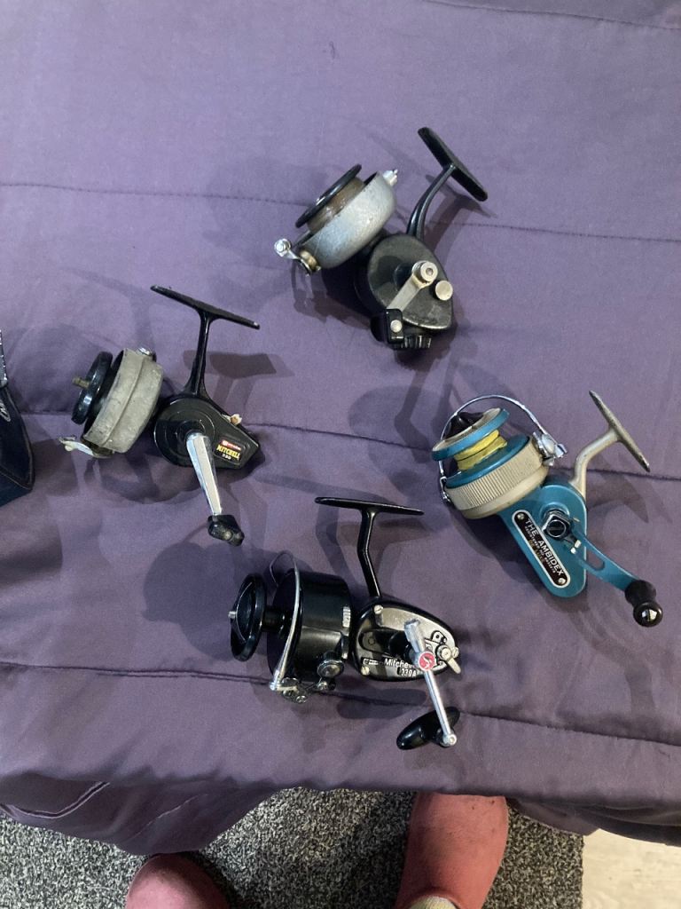Mitchell/Abu old fishing reels 