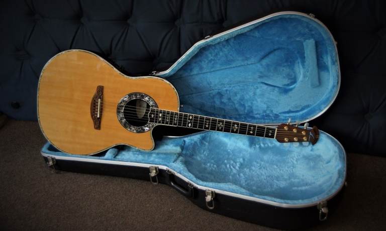 !!RARE FIND!! 1994 USA OVATION CUSTOM LEGEND 1869 & OHSC !!VGC!!