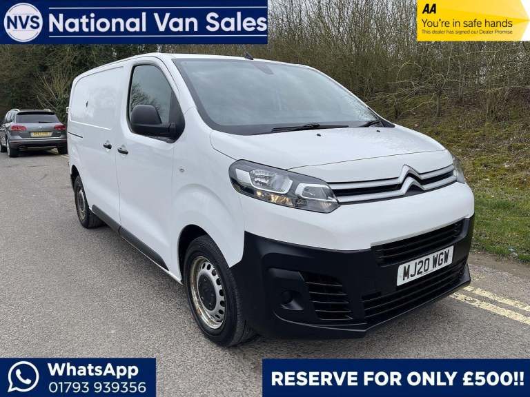 2020 Citroen Dispatch 2.0 BlueHDi 1400 Enterprise M FWD 2 Euro 6 (s/s) 6dr PANEL VAN Diesel Manual