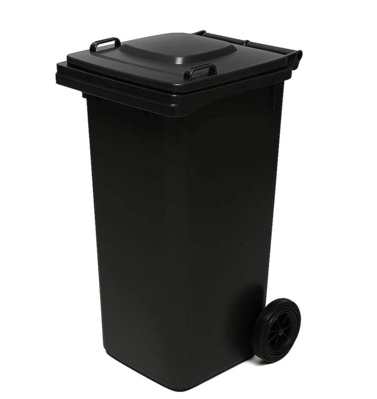 image for 1000 Brand New 240L Black Wheelie Bins With Lids