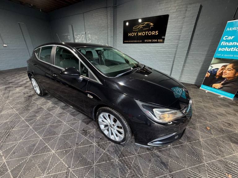 2017 Vauxhall Astra 1.4T 16V 125 Design 5dr HATCHBACK PETROL Manual
