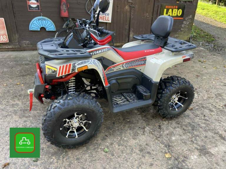 TITAN 250 AS NEW FULLY AUTOMATIC 2025 HIGH SPEC QUAD BIKE SEE VIDEO
