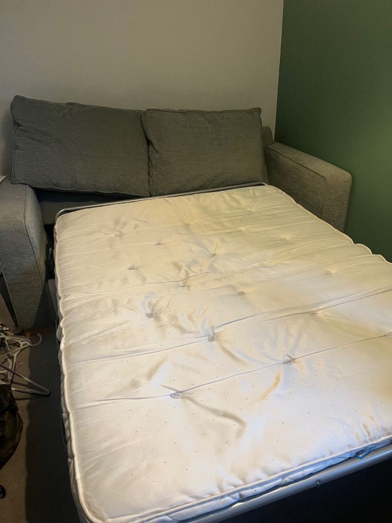 Grey sofa bed 