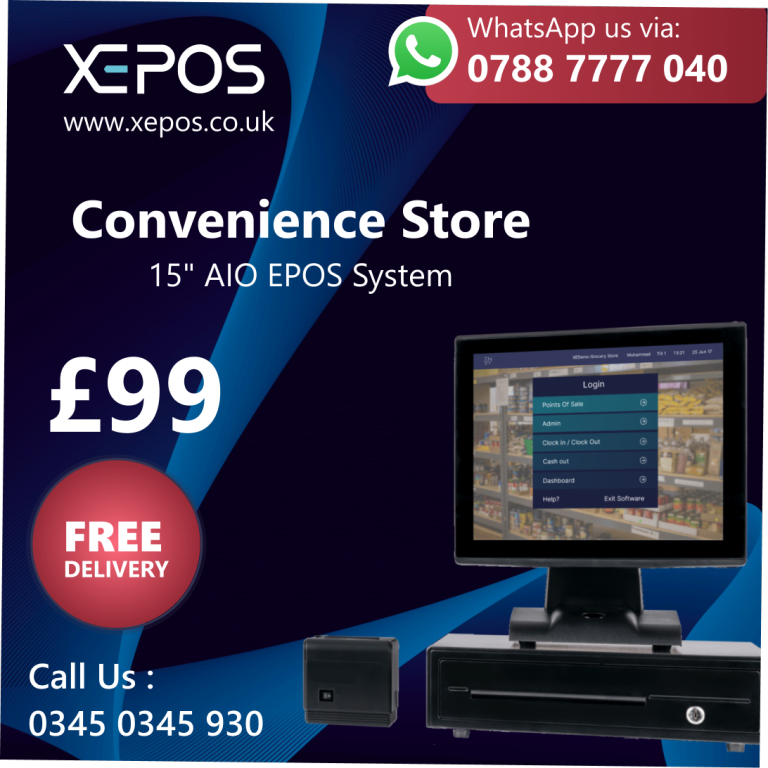  £99 Complete EPOS System for Retail Stores | Grocery Store | OFF License | Convenience Store 