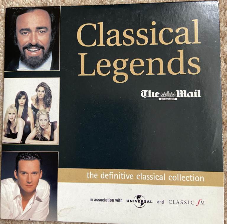 Classical Legends CD - The Definitive Classical Collection