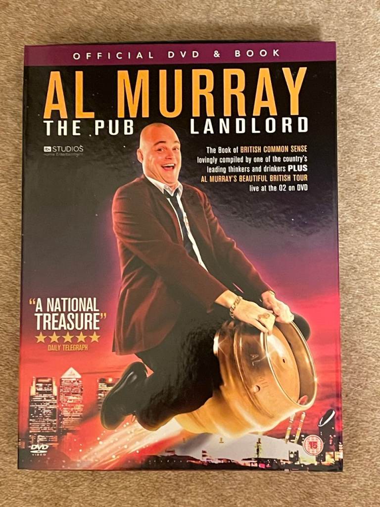 Al Murray: The Pub Landlord DVD & Book (Unopened)