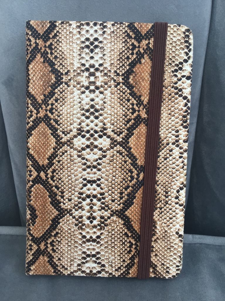 Snake Print Notebook with Lined Pages - BRAND NEW