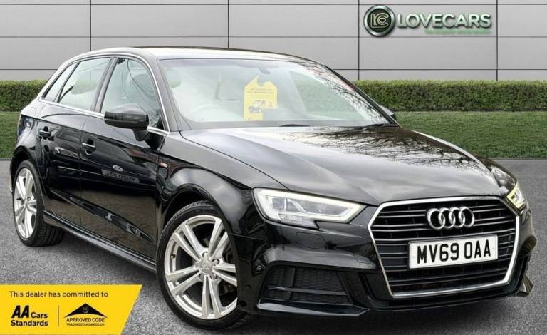 2019 Audi A3 1.6 TDI 30 S line Sportback 5dr Diesel Manual Euro 6 (s/s) (116 ps) Hatchback Diesel...