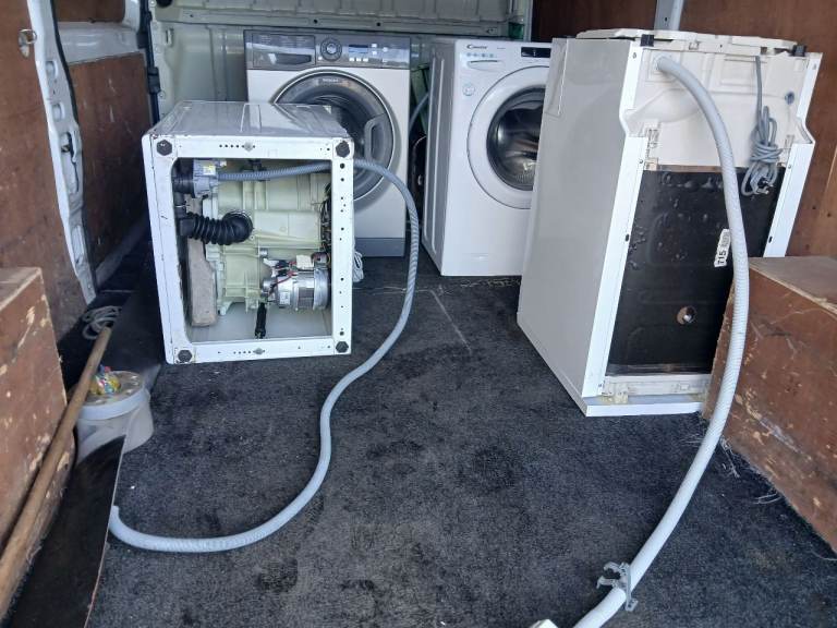 Same Day Uplift Appliances Removal of Washing Machines Cookers Tumble Driers Dishwashers Scrap Metal
