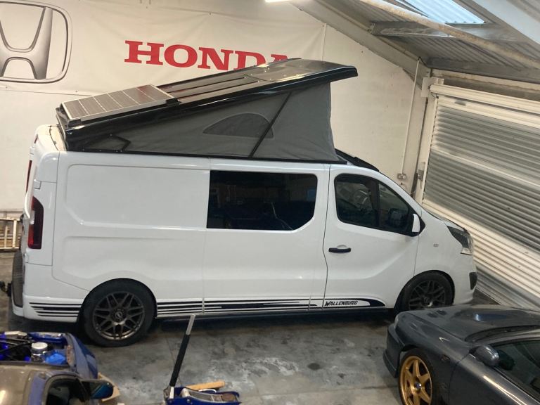 Vauxhall Vivaro pop top camper