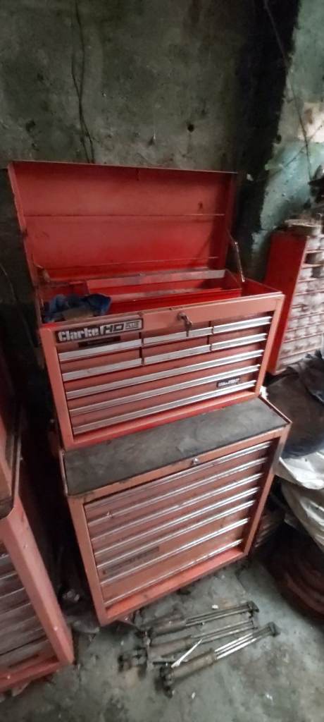 Clarke HD top and bottom tool box bargain £295
