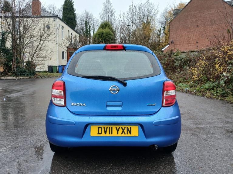2011 Nissan Micra 1.2 Acenta 12 Months Mot £35 Road Tax 2 Keys HATCHBACK Petrol Manual