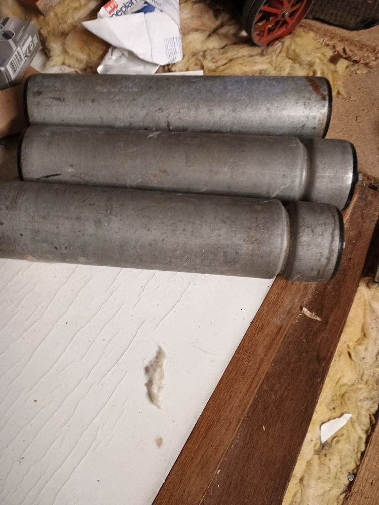 A set of heavy duty rollers.