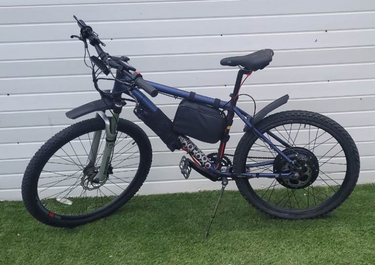 MTB Voodoo Bantu Ebike 1000w 48v with 52v 20ah Battery Pack
