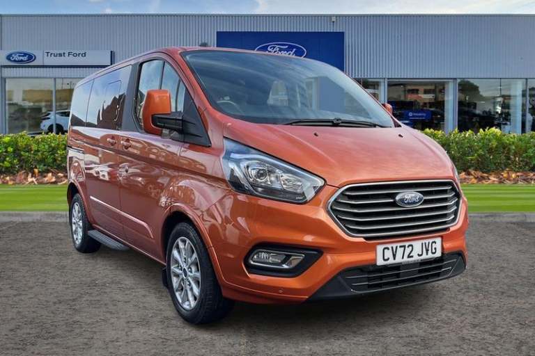2022 Ford Tourneo Custom 320 Titanium AUTO L1 SWB 8 Seat Minibus 2.0 EcoBlue 130ps Automatic Mini...