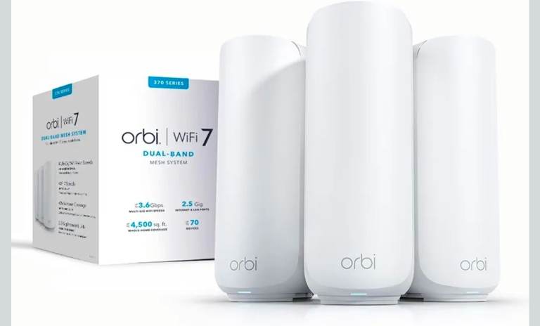 Orbi WiFi 7 Dual-Band Mesh System 