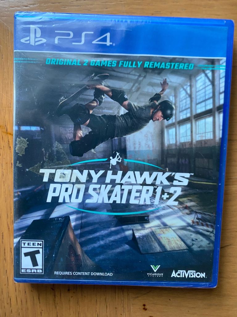 PS4 Tony Hawks Pro Skater 1 and 2 ( New Sealed) US import