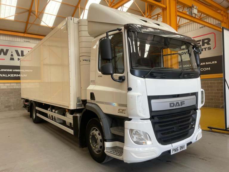 DAF CF250 *EURO 6*, 4X2 18 TONNE FRIDGE/FREEZER – 2016 – PN16 BNV