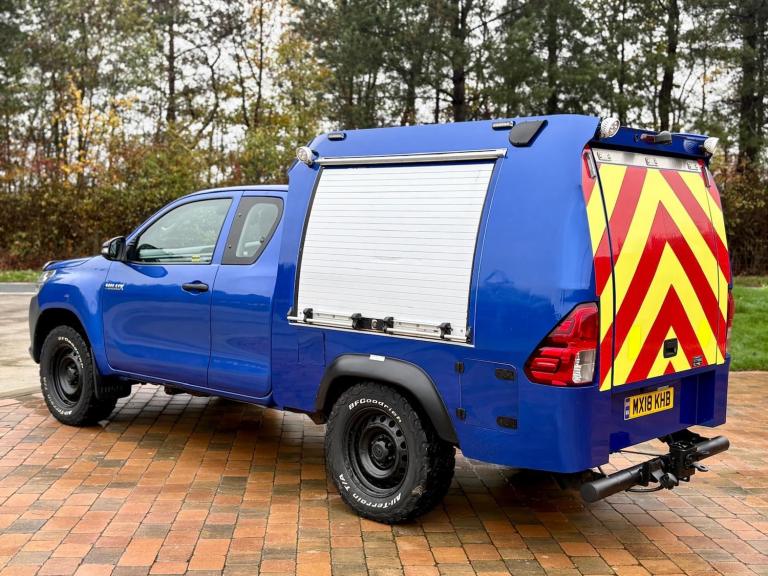 2018 Toyota Hilux Active Extra Cab Pick Up 2.4 D-4D 4x4 ***Workshop / Utility Truck*** PICK UP Di...
