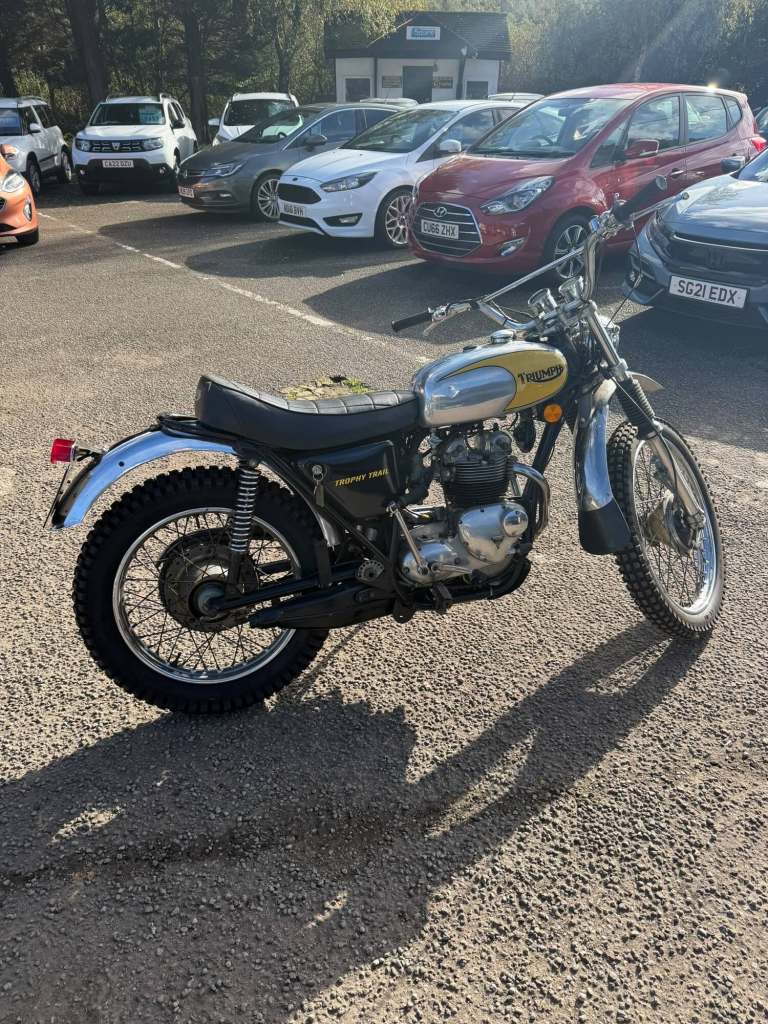 2014 Triumph TR5T Trophy Trials  Petrol Manual