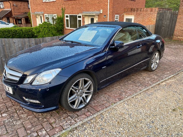 Mercedes-Benz, E CLASS, Convertible, 2012, Semi-Auto, 2143 (cc), 2 doors