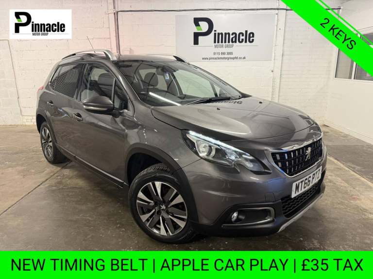 2016 Peugeot 2008 1.2 PureTech Allure SUV 5dr Petrol Manual Euro 6 (82 ps) SUV Petrol Manual