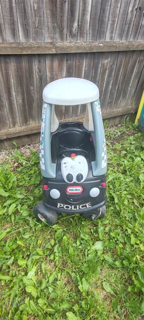 Little Tikes Police Cozy Coupe Ride-On Toy