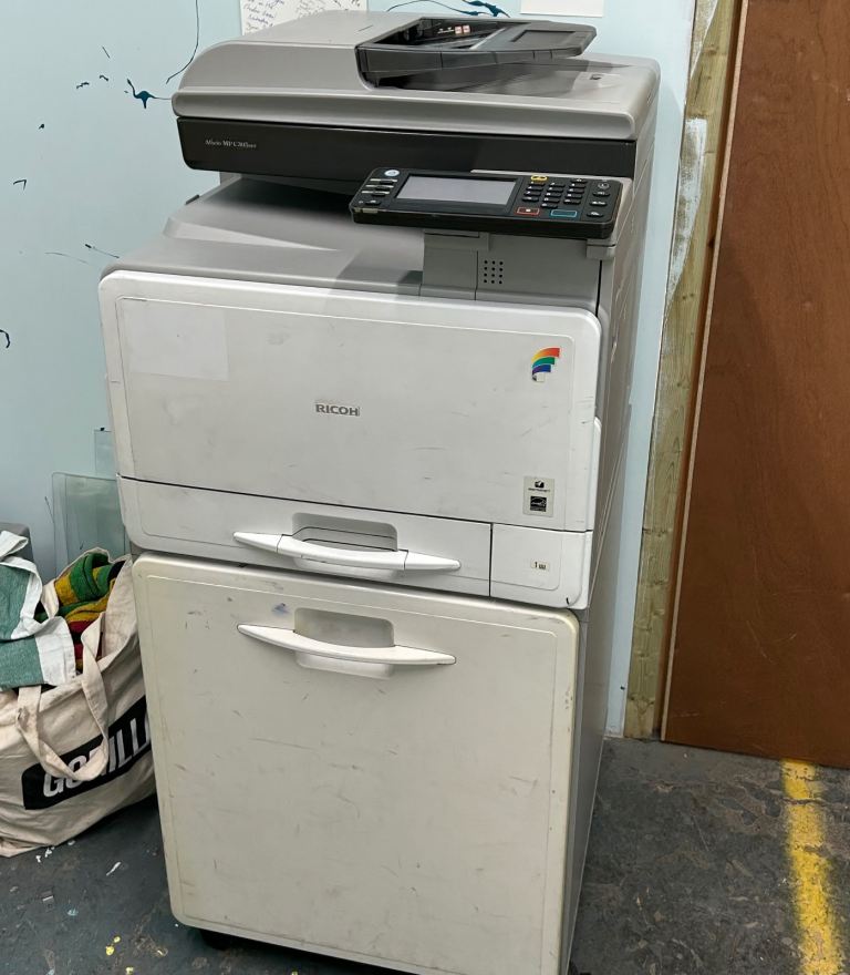 Ricoh Aficio MP C305 laser jet printer / scanner / copier
