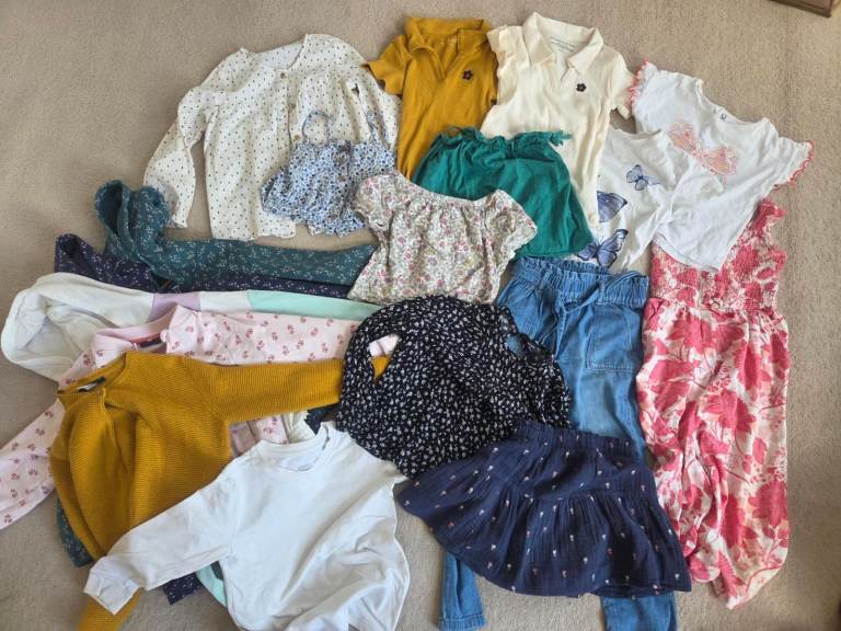 4-6 year old girl outfits bundle