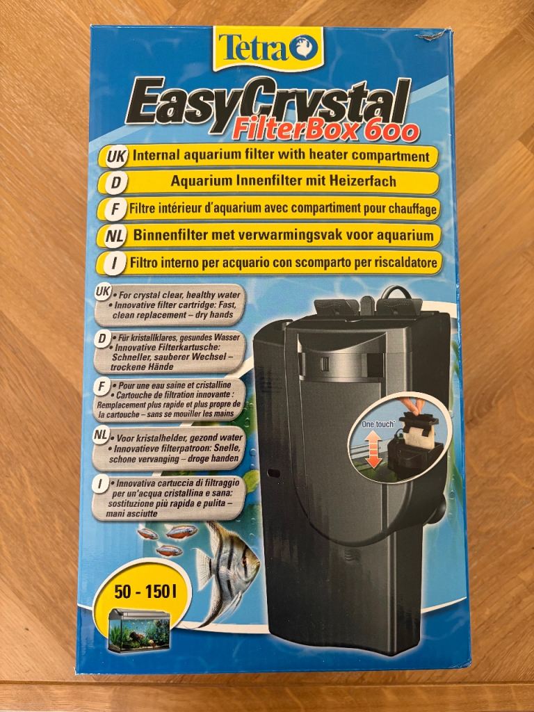 EasyCrystal FilterBox 600 Aquarium Filter/Pump