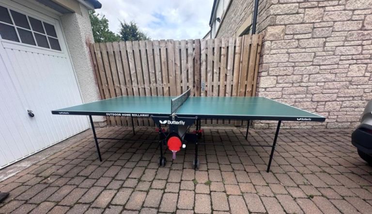 Butterfly Roll Away Table Tennis Table 
