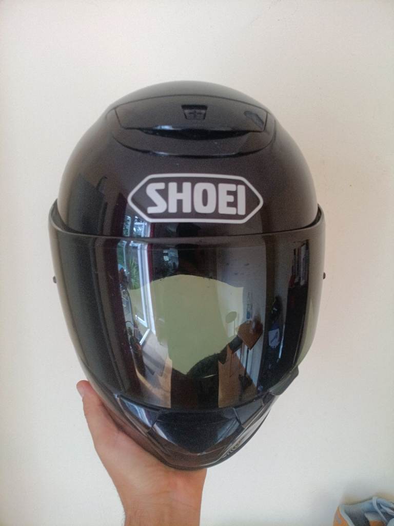 SHOEl QWEST black full -face touring helmet